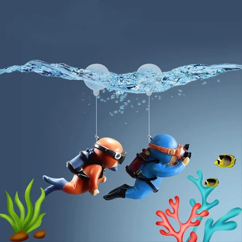 8PCS Fish Tank Decorations Accessories Floating Di 2