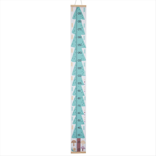 F Canvas Growth Chart for Kids -Unisex Room Wall D 1