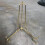 Gold Display Stand Craft Bracket Book Holder Photo 5