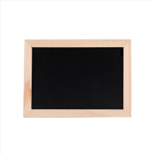 Double-Sided Blackboard Wooden Crafts Frame Small