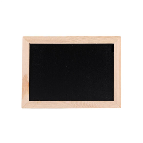 Double-Sided Blackboard Wooden Crafts Frame Small