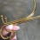 Gold Display Stand Craft Bracket Book Holder Photo 6