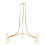 Gold Display Stand Craft Bracket Book Holder Photo 2