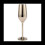 8Pcs Shatterproof Champagne Glasses Brushed Gold W 3