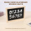 Double-Sided Blackboard Wooden Crafts Frame Small 5