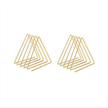 File Organizer Triangle Iron Art Office Desktop Bo