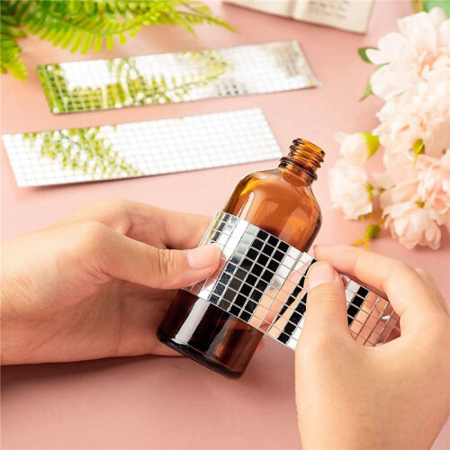 24000 Pcs Self Adhesive Mosaic Tiles Small Mirror 2