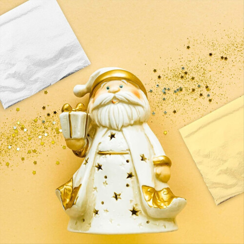 240 Sheets GoldLeaf 12 Colors Gold FoilLeaf Multi- 2