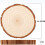 30Pcs/Lot Pine Wooden Chips Cut Pieces Wood Log Sh 9