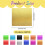 240 Sheets GoldLeaf 12 Colors Gold FoilLeaf Multi- 4