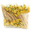 100Pcs Disposable Bamboo Picks Food Fruit Cocktail 1
