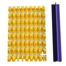 Alphabet Letter Number Cookie Press Stamp Embosser