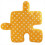 Irregular Puzzle Cushions, Polka Dot Pillows, Plus 2