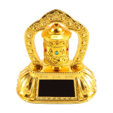 Solar Energy Prayer Wheel, Car Wheel Power Tibetan