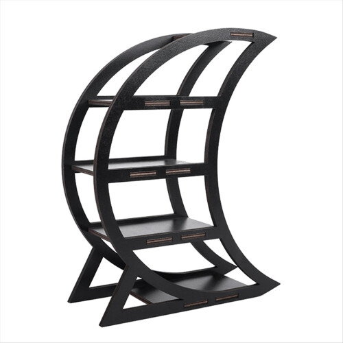 Wooden Crystal Display Shelf, Crystal Holder for S 1