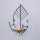 Leaves Shape Floating Shelves Metal Wall Decor,Woo 5