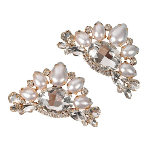 2Pcs Wedding Shoes Decorations High Heel Shoes Cli 1