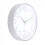 Premium Silver Wall Clock, Decoration, Modern Sile 4