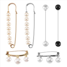 6 Pieces Sweater Shawl Clips Faux Pearl Dresses Ca