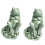 Toilet Bolt Caps,Ceramic Covers Cute Bathroom Deco 1