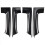 4pcs Car Stickers ABS Carbon Fiber Grain Interior 1