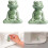 Toilet Bolt Caps,Ceramic Covers Cute Bathroom Deco 4