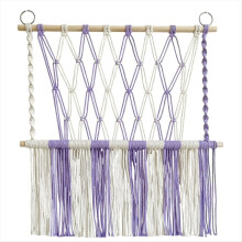 Stuffed Hammock Tapestry Space Saving Boho Macrame