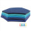 5Pcs/Set Hexagon Felt Board Hexagonal Wall Sticker 10