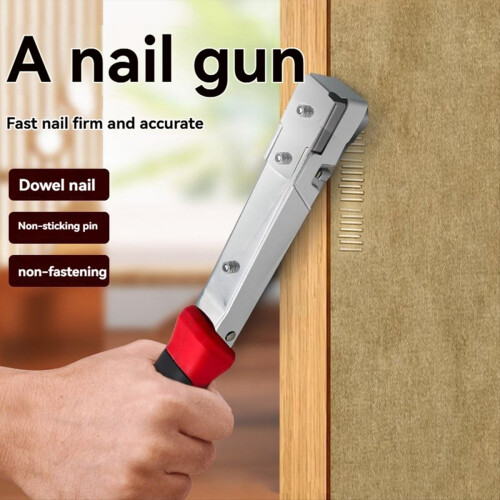 Handheld Hammer Tacker Stapler Door Type Staples M 2