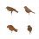 Rusty Birds Decoration, Metal Birds Statues Lifeli 9