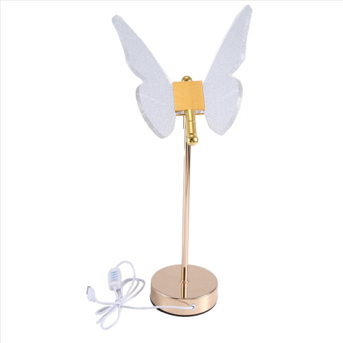Butterfly Desk Lamp Indoor Lighting Button Home De 2