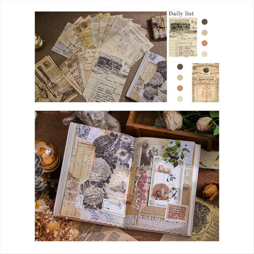 Retro Handbook Material Book DIY Base Package Insp 1