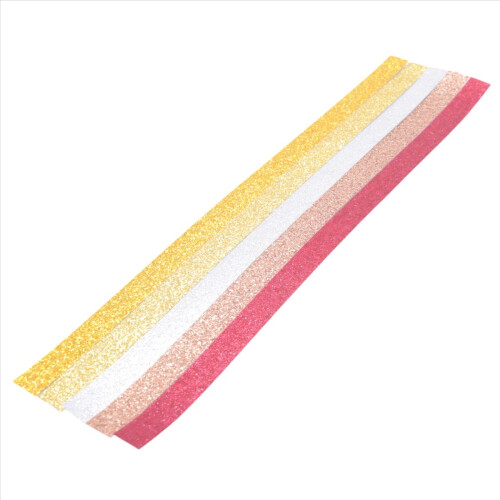 520 Sheets Glitter Paper Folding Stars Strips Luck 2