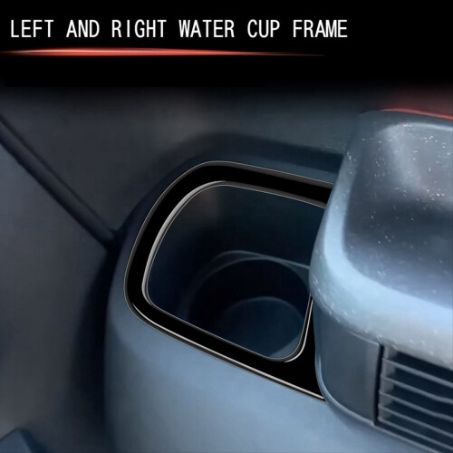 Car Dashboard LH&RH Side Cup Holder Trim Frame for 2