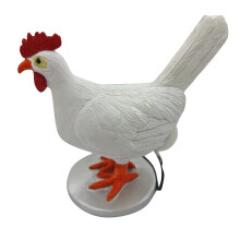 Egg Lamp Resin Chicken Table Light 3D LED Hen Layi