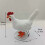 Egg Lamp Resin Chicken Table Light 3D LED Hen Layi 4
