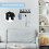 Key Holder Wall Mount, Black Hanger Decorative Rac 6