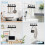 Key Holder Wall Mount, Black Hanger Decorative Rac 8