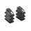 2Pcs Mini Simulation Tank Decoration Tools for 1/8 1