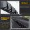 1Pair Car Rear Window Louver Shutter Trim Cover fo 6