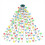 Christmas Tree Lights IP65 Water Proof 16 Lines 8 1