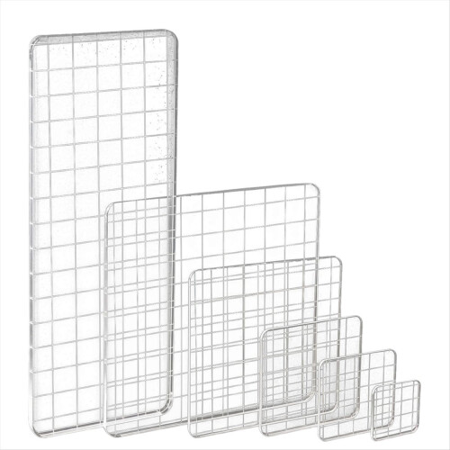 6PCS Acrylic Stamp Block with Grid Lines, Clear St