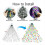 Christmas Tree Lights IP65 Water Proof 16 Lines 8 5