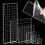 6PCS Acrylic Stamp Block with Grid Lines, Clear St 5