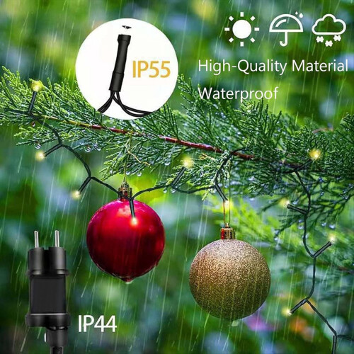 Christmas Tree Lights IP65 Water Proof 16 Lines 8 2
