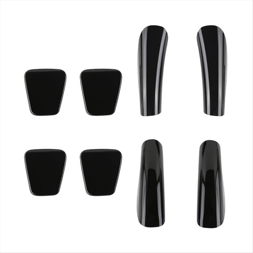 For ALPHARD 40 Series 2023+ Car Gloss Black Middle