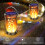 96LED Solar Torch Dance Flicker Flame Light Garden 4