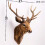 45cm Nordic Lucky Deer Head Wall Hanging Sculpture 4