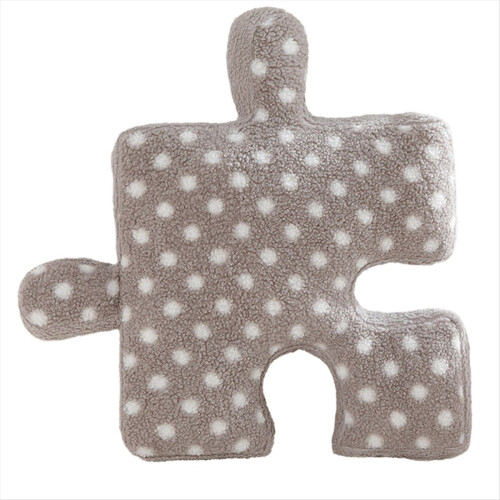 Irregular Puzzle Cushions, Polka Dot Pillows, Plus