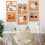 Pack of 8 Cork Board Self-Adhesive 1mm Thickness 3 6